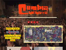Tablet Screenshot of lacumbiachicharra.com